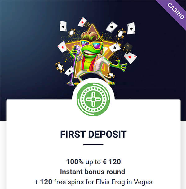 20Bet casino bonus