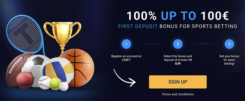 20Bet bonus