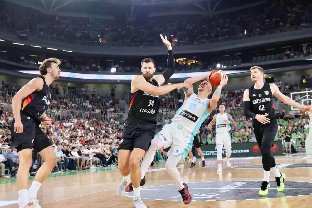 Slovenija proti Nemčiji okrnjena